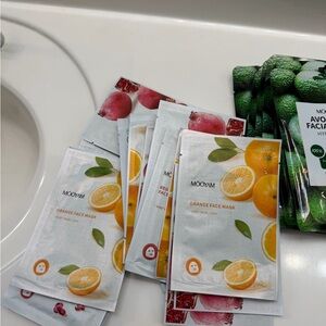 25pce Face Mask - Refreshing Citrus Skincare